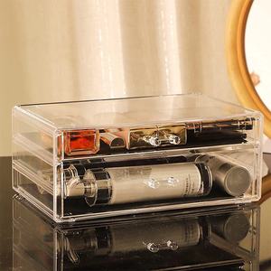 Organizador de Maquillaje Transparente para Tocador, Almacenamiento de Cosméticos, Joyas, Lápiz Labial, Brochas de Maquillaje, Productos de Belleza, Escritorio para Pinzas de Pelo - Product Image 6