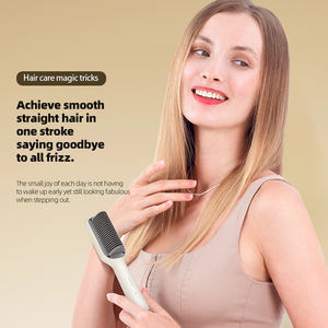 Mini Cepillo Alisador de Cabello Portátil con Calentamiento Rápido PTC, Peine de Viaje para Peinar, 5 Niveles de Temperatura, Anti-Quemaduras, Compatible con OEM ODM Personalizado - Product Image 3