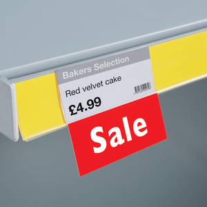 Free Sample Supermarket Advertising Adhesive Retail Shelf Display Shelf Wobbler Shelf Talker - Product Image 1