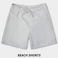 Nouvelles shorts de bain décontractés pour garçons - Tissu doux, taille élastique, séchage rapide, personnalisables, vêtements d'été