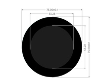 Carte de développement Waveshare ESP32-S3 avec écran tactile capacitif rond de 2,1 pouces, résolution 480x480 IPS, processeur double cœur LX7 32 bits, référence SKU-30697