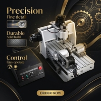 13% de réduction – Nouvelle machine de gravure CNC 3D compacte pour bois, aluminium et acrylique (modèles 3040, 4060, 6090)