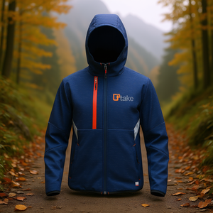 Chaqueta Softshell Azul Talla XS con Capucha para Actividades al Aire Libre - Product Image 3