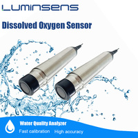 Analyseur d'oxygène en ligne, mesureur d'oxygène dissous, MODBUS RS485 4-20mA IP68, compteur d'oxygène dans l'eau pour centrale électrique