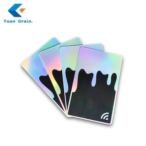 Ảnh ba chiều NFC thẻ in laser NFC an ninh dán cảm ơn bạn thẻ với chip <span class=keywords><strong>RFID</strong></span> - Product Image 4
