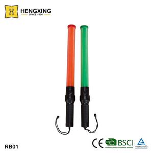 工場警告ワンド赤青安全道路横断PCABS充電式交通LED点滅バトン - Product Image 6