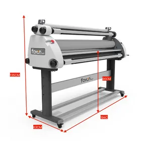 L994 fabrika fiyat FAYON 1600mm Film laminasyon makinesi rulo lamineci makinesi reklam için