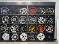 Jantes en fibre de carbone forgées Deep Dish Polish Chrome 5x127/5x114.3/5x120 de 18 à 22 pouces pour Mercedes/GTR/C8/Chevrolet Camaro
