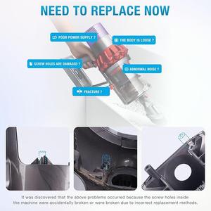 Boîtier de remplacement pour aspirateur <span class=keywords><strong>Dyson</strong></span> <span class=keywords><strong>V10</strong></span> <span class=keywords><strong>SV12</strong></span>, compatible avec l'aspirateur électrique en acier inoxydable <span class=keywords><strong>V10</strong></span> <span class=keywords><strong>SV12</strong></span> - Product Image 3