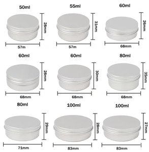 <span class=keywords><strong>2025</strong></span> siêu September Hot Bán 120ml d83mmxh30mm nắp vặn kim loại tin có thể Lip Balm nhôm tin <span class=keywords><strong>container</strong></span> cho mỹ phẩm và nến - Product Image 4