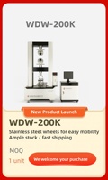 Equipo de Prueba de Seguridad para Andamios Estándar WDW-200K / Equipo de Prueba de Resistencia a la Tracción / Máquina de Prueba de Compresión y Tracción