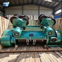 Palans électriques à télécommande sans fil de 1 tonne, 3 tonnes, 5 tonnes, 10 tonnes pour pont roulant, certifiés CE ISO CD1 MD1, palan électrique à câble métallique