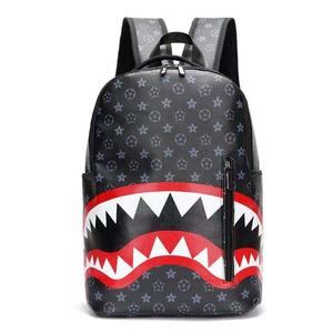 New <b>backpack</b> <b>simple</b>, personalized, fashionable shark <b>backpack</b> - Product Image 3