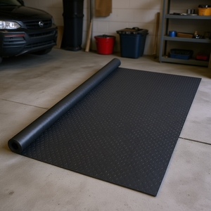 Tapete para Piso de Garaje, Rollo de Plástico D0100HETZ2U, Antideslizante, Impermeable, Protección Interior - Product Image 2