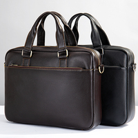 Sac à documents de bureau pour homme Marrant, sac à main en cuir, sac messager en cuir, sacoche pour ordinateur portable pour homme, sacoche en cuir véritable