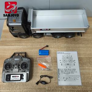 New Huina SJY-1536pro Alloy <b>Remote</b> <b>Control</b> 1:14 Full Proportion Wheel Heavy-Duty Engineering Dump <b>Truck</b> Mixer <b>Truck</b> Toy 12CH - Product Image 5