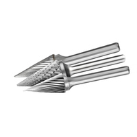 Fraise rotative en acier au tungstène de type M, foret conique pour meulage électrique, polissage et élargissement de trous en acier au tungstène