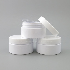 Refillable 100g ml Chai du lịch mặt kem lotion mỹ phẩm <span class=keywords><strong>container</strong></span> Trắng nhựa rỗng trang điểm 100ml Jar nồi - Product Image 3