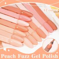 Vernis Gel BD Peach Fuzz – Meilleurs Fournisseurs – Vernis Gel pour Salon de Manucure – Vente en Gros – 12 Couleurs – Vernis Gel UV Longue Durée à Dissoudre