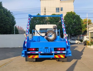 Highest Quality Dongfeng 8CBM 4x2 Hydraulic <strong>Compactor</strong> Arm Roll Container Garbage <strong>Bin</strong> Skip Loader Garbage Truck Swing Arm - Product Image 5