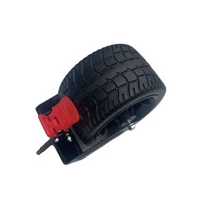 Carrito de Camping con Ruedas de Goma de 7 Pulgadas y Frenos de Rodillo Ajustables para Uso en Exteriores - Product Image 2