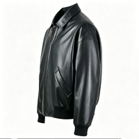 Veste pour homme de haute qualité avec logo brodé personnalisé OEM ODM, veste bomber de moto, veste d'extérieur à fermeture éclair avec poche