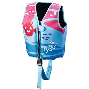 Alla moda in neoprene impermeabile per bambini di nuoto giubbotto di salvataggio giubbotto di salvataggio gonfiabile automatico