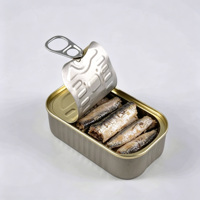 Sardines en conserve à l'huile d'olive 125g 200g Boîte Sardina Pilchardus Qualité supérieure OEM Marque privée