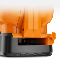 Épandeur d'engrais portatif sans fil rechargeable 20V avec trémie de 5,5 L et six vitesses réglables pour pelouse, jardin et usage agricole