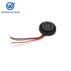 <span class=keywords><strong>Silicone</strong></span> hiển thị kỹ thuật số <span class=keywords><strong>Push</strong></span> Button On Off chuyển đổi duy nhất chuyển đổi nút điều khiển nhiệt độ chuyển đổi - Product Image 4
