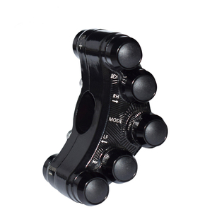 Interruptores de motocicleta de 7/8 "y 22mm, botón de interruptor de Control de manillar para Faro, señal de giro, luz antiniebla, bocina, encendido, apagado, arranque, matar - Product Image 1