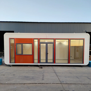 Casas prefabricadas plegables modulares modernas de lujo de alta calidad Apple Container escuelas centros comerciales hoteles edificio de oficinas sándwich - Product Image 6