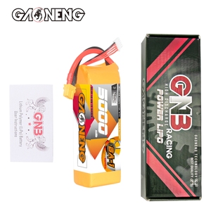 แบตเตอรี่ลิเธียมโพลิเมอร์ GAONENG GNB BA-1 ซีรีส์ 5000mAh 4S 14.8V 40C 80C XT60 สำหรับรถบังคับวิทยุ เรือบังคับวิทยุ อุปกรณ์บังคับวิทยุไฟฟ้า ใช้ได้ทั้งแบบออฟโหลดและออนโหลด - Product Image 6