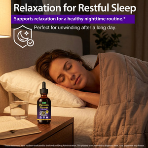 Extrait <span class=keywords><strong>de</strong></span> feuille <span class=keywords><strong>de</strong></span> fleur <span class=keywords><strong>de</strong></span> <span class=keywords><strong>la</strong></span> <span class=keywords><strong>passion</strong></span> en gouttes 500 mg, marque privée OEM, 100% naturel, teinture liquide pour apaiser l'humeur et <span class=keywords><strong>la</strong></span> favoriser - Product Image 5