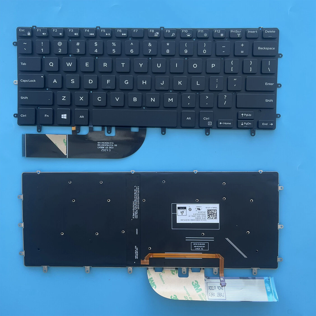 0X38K3 New for XPS 15 7590 Laptop US Backlit Keyboard 90 Days Warranty in Stock