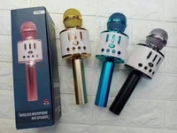 Microphone sans fil pour enfants Q88, microphone professionnel, haut-parleur, dessin animé, machine de karaoké en plein air