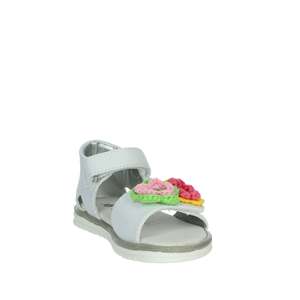 Sandalias Planas Azules para Niñas Asso AG-17322 con Detalle de Flor - Product Image 5