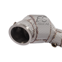 Collecteur d'échappement isolé SS304 pour Mercedes Benz W213 E200 E260 E300 E320 E350el, tuyau d'échappement haute performance pour conduite à droite