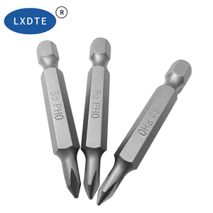 Embouts <span class=keywords><strong>de</strong></span> tournevis en acier <span class=keywords><strong>de</strong></span> qualité industrielle LXD PH1 PH2 PH3 Modèle S2 OEM personnalisable avec pointe magnétique - Product Image 2