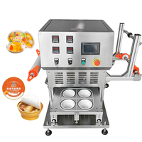 Machine de scellage semi-automatique haute performance pour 4 gobelets, idéale pour le lait, le yaourt et le bubble tea – Offre spéciale