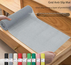 Tappetino Antiscivolo per Mensole, <span class=keywords><strong>Tappeto</strong></span> con Forte Presa per Tovaglie e Pavimenti in Legno, Offre Protezione e Ammortizzazione - Product Image 1