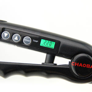 Offre Spéciale professionnel Titaniums fer plat <span class=keywords><strong>Plancha</strong></span> De Cabello professionnel personnalisé Salon fer à lisser revêtement ionique négatif - Product Image 2