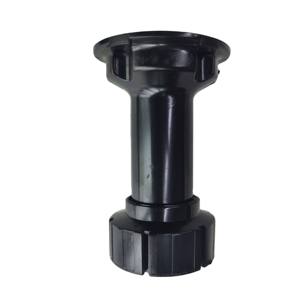 GQK Plastic <b>Adjustable</b> Cabinet Feet <b>Leg</b> Base for Wooden Kitchen White Black 80 100 120 150 180mm Height 28MM Furniture <b>Leg</b> - Product Image 1