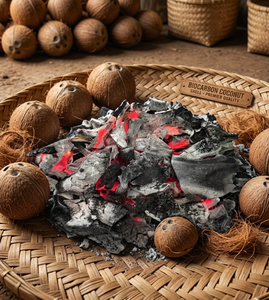 Charbon de noix de coco de qualité supérieure, à haute valeur calorifique et faible humidité, adapté à une combustion propre et à l'utilisation du carbone. - Product Image 3