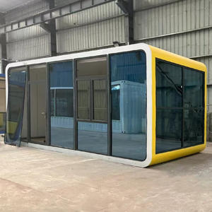 Villa Modulaire de Luxe en Aluminium Préfabriquée, Conteneur d'Hébergement Mobile, Cabine Spatiale, Cabine Apple, Maisons Modulaires CE US, Vente Directe Usine - Product Image 5