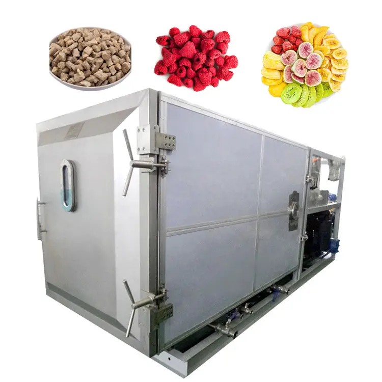 10kg-500kg Candy Freeze Dried Machine Camel Milk Powder Instant Coffee Dehydration Lyophilizer