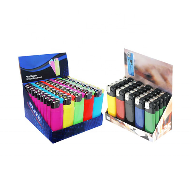 High Quality Electric Lighter Display Boxes Lip Balm Packaging Display Box