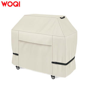 Funda para Parrilla de Gas WOQI Premium de 60 Pulgadas, Impermeable, Resistente a la Decoloración, de Tela Oxford, Color Leche - Product Image 4