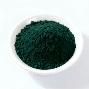 Медь натрия хлорофиллин 98% натуральный пищевой хлорофилл водорастворимый краситель барабанная упаковка - Product Image 2