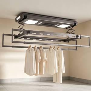 Smart Heavy-Duty Electric Clothes Drying Rack with Automatic Height Adjustment for Home Balconies - Product Image 1